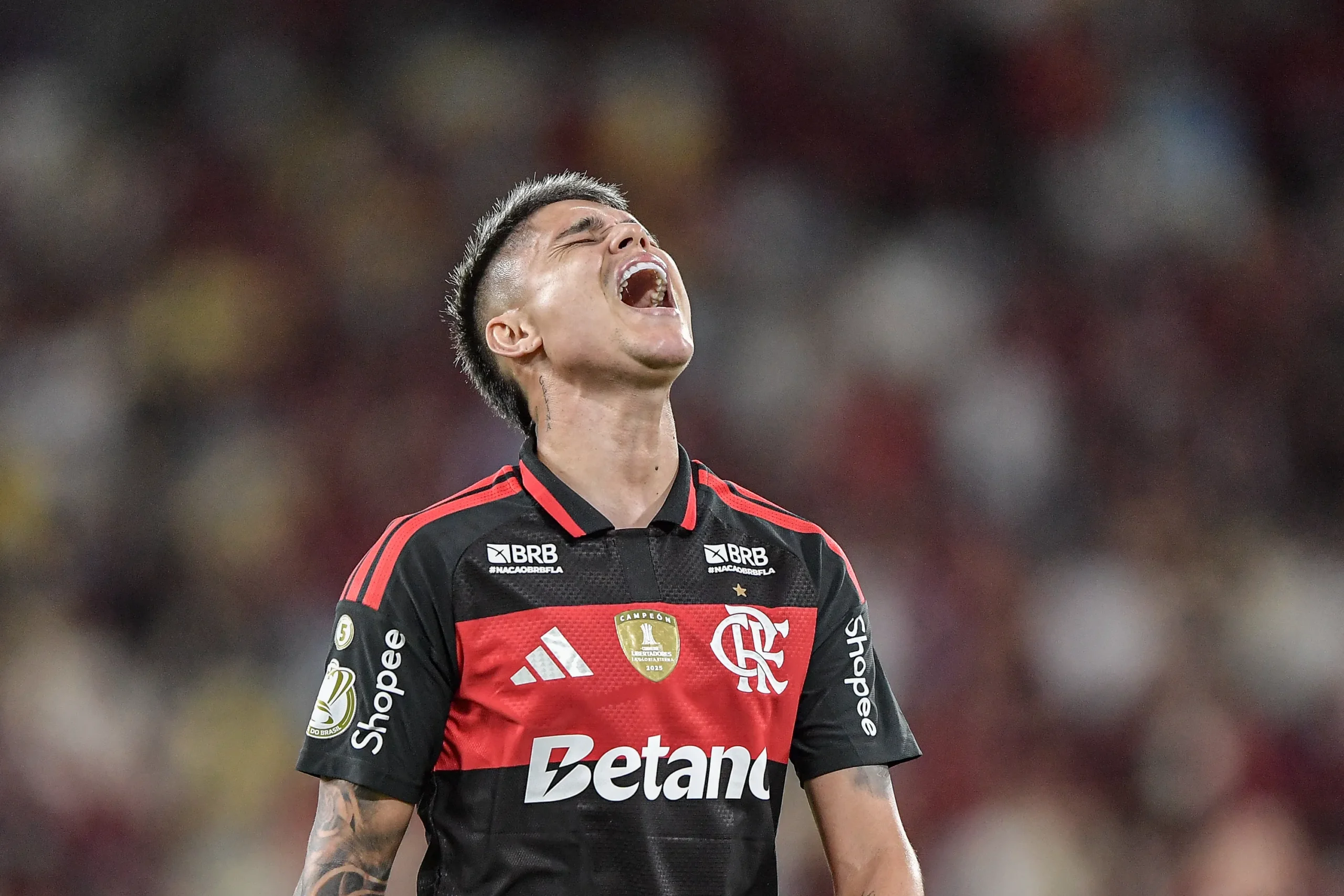 Arbitragem em Estudiantes 1×1 Fla: dois vermelhos poupados - Imagem do artigo original