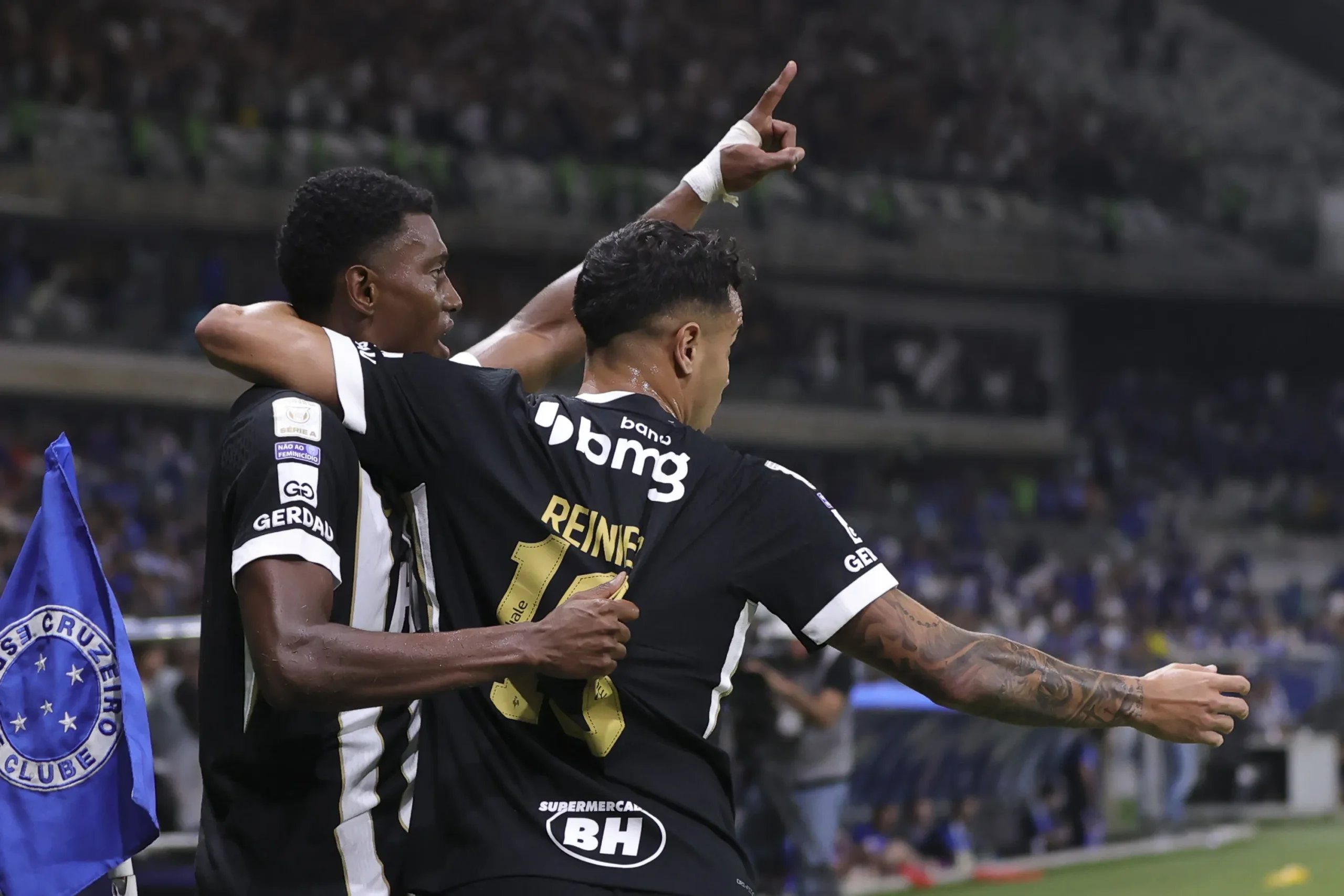 Kaio Jorge provoca Atlético-MG após clássico no Mineirão - Imagem do artigo original