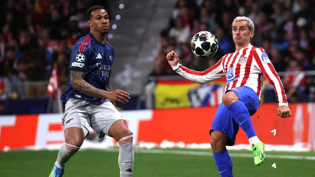 Arsenal x Atlético: IA aponta 62% de chance de vaga inglesa - Imagem do artigo original