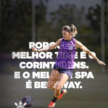 Parceria Corinthians traz banheiras de SPA ao feminino - Imagem do artigo original