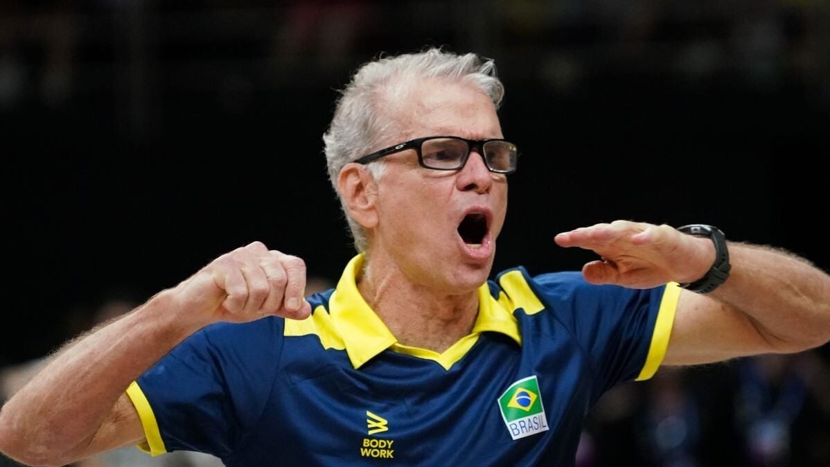 Seleção brasileira masculina de vôlei encara Irã na VNL - Imagem do artigo original