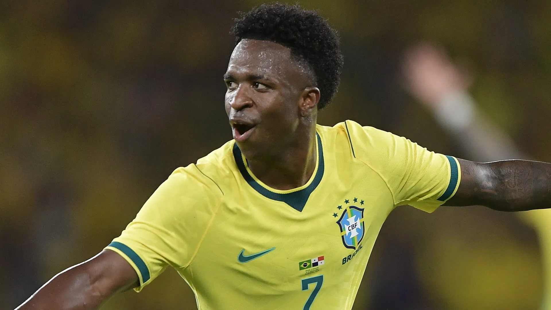 Vinícius Júnior lidera coletiva pré-estreia do Brasil - Imagem do artigo original